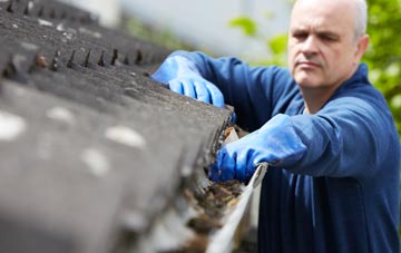 cleaning and inspecting Butts roofs